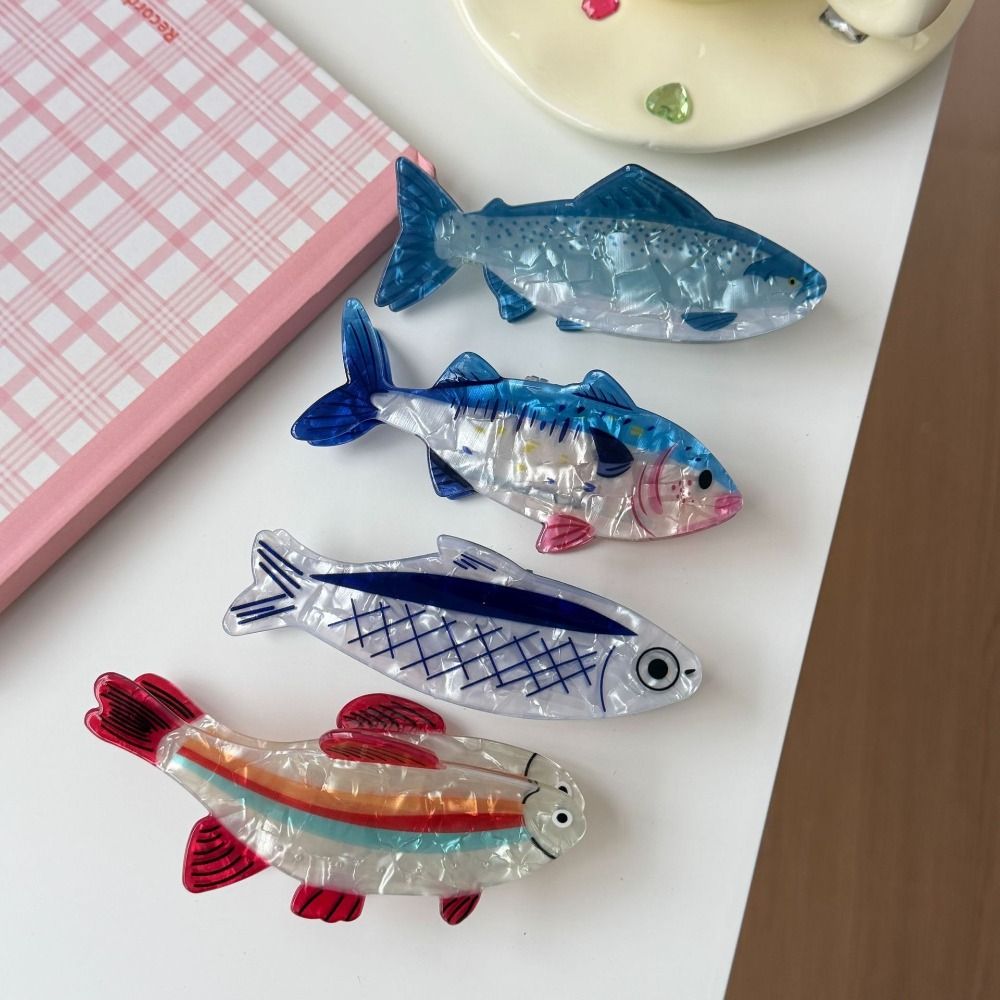 Hairpin Ocean Animal Hair Claw - Lifestyle In Korean reseña y precio