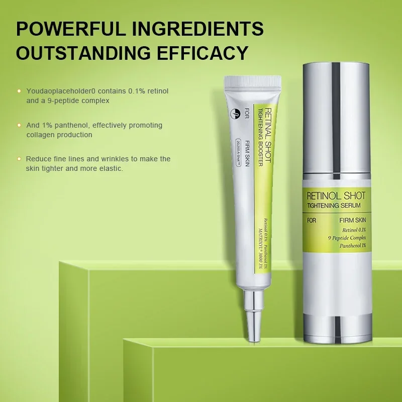 Retinol Peptide Eye Serum Set  - Korean Skincare Routine reseña y precio