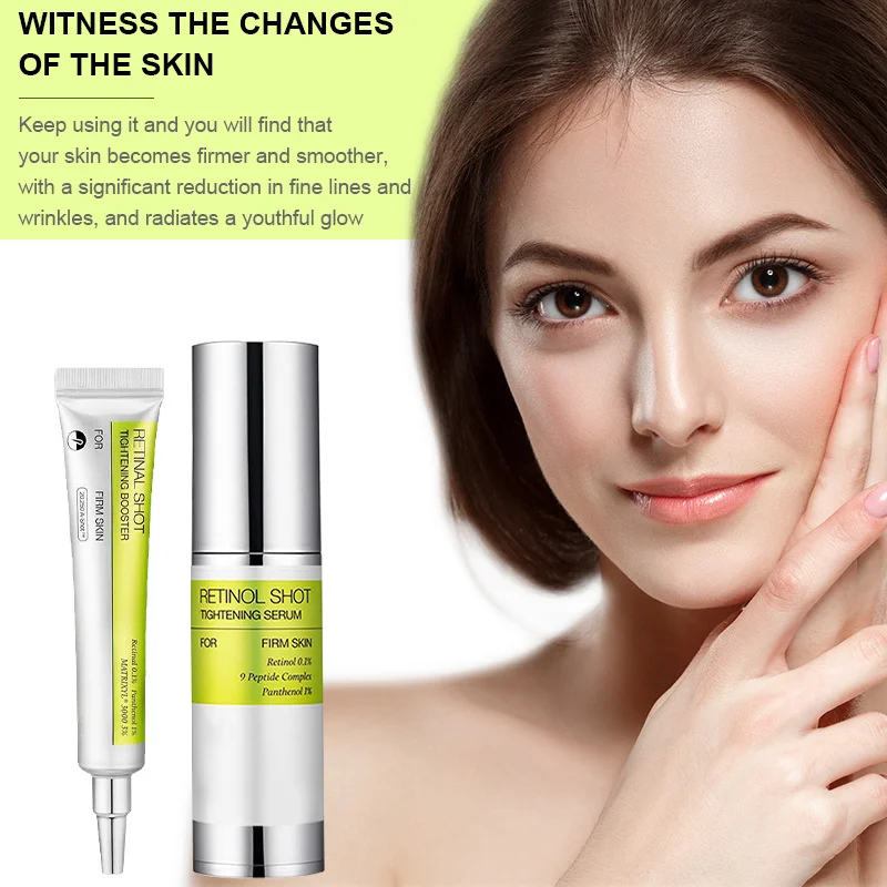 Retinol Peptide Eye Serum Set  - Korean Skincare Routine reseña y precio