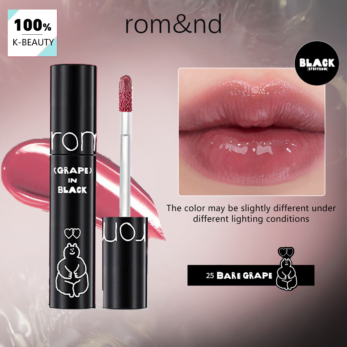 rom&nd X INAPSQUARE JUICY LAST - Lip Tint Korean reseña y precio
