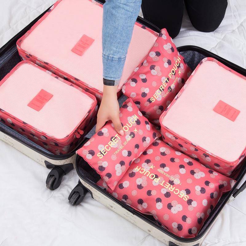 Travel Organizer Bag Set Korea - Lifestyle In Korean reseña y precio