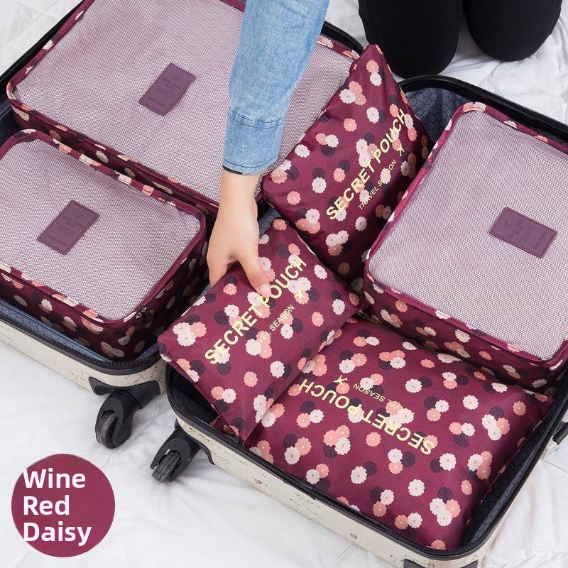 Travel Organizer Bag Set Korea - Lifestyle In Korean reseña y precio
