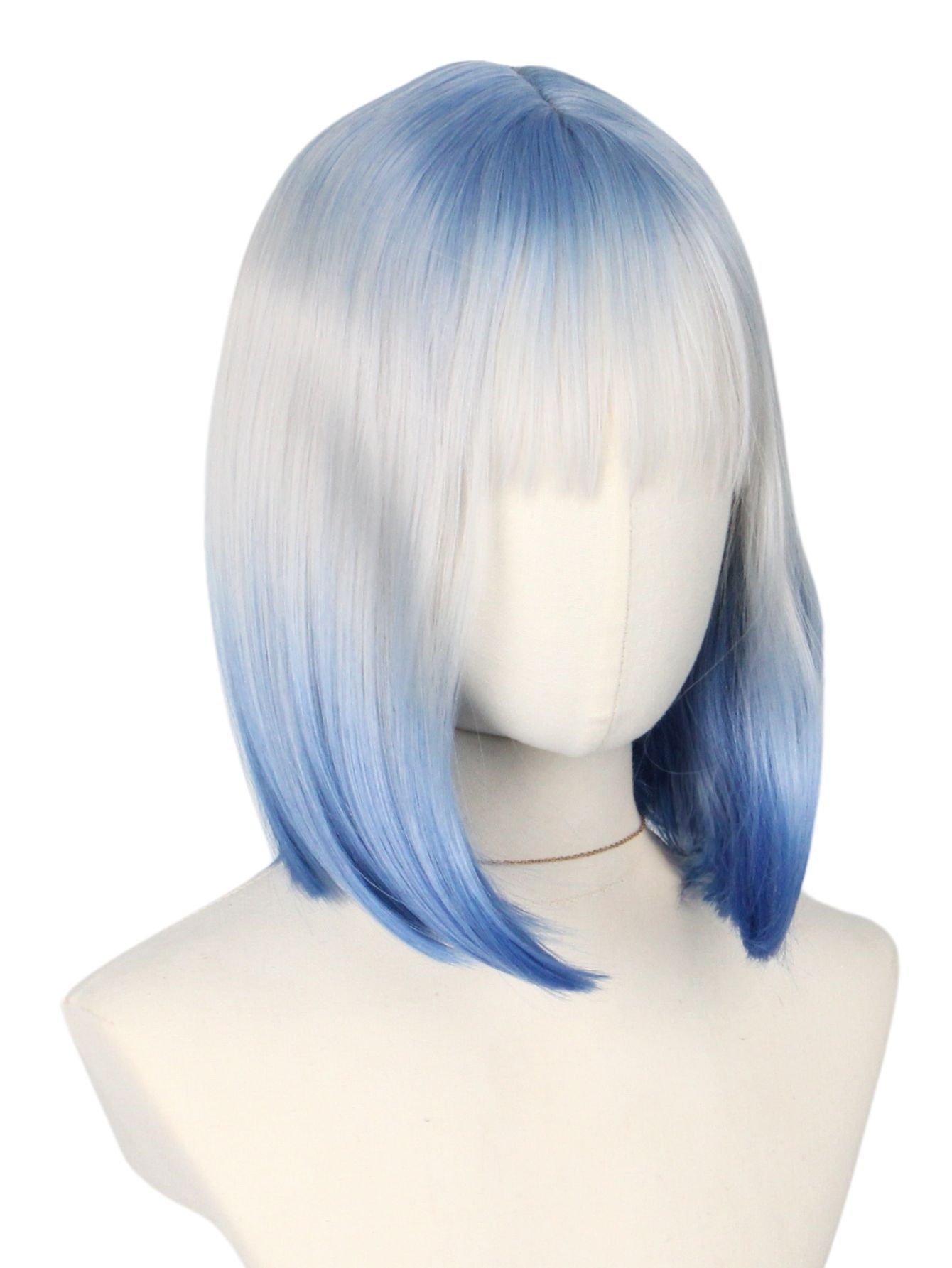 Blue and White Gradient Short  - Lifestyle In Korean reseña y precio