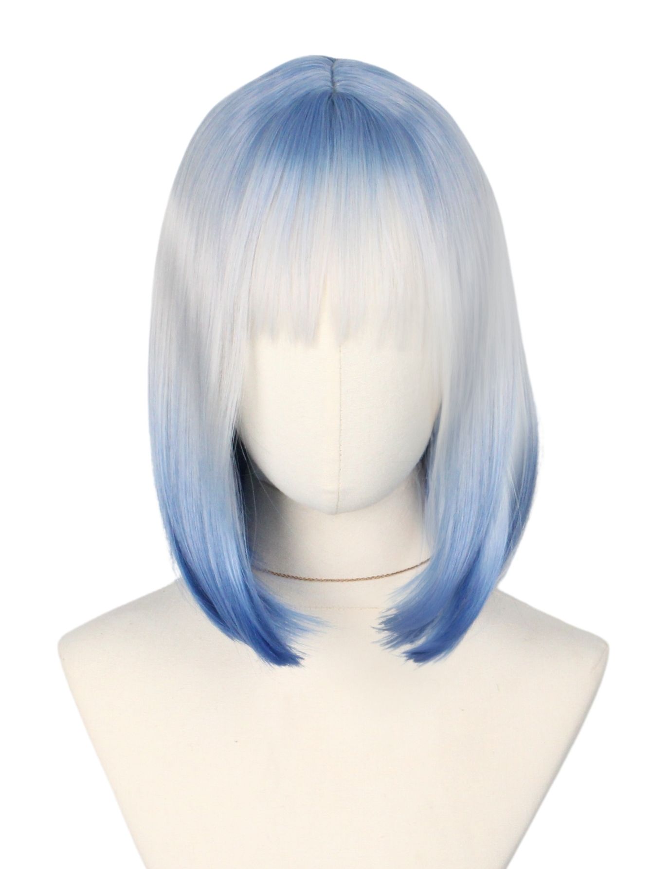 Blue and White Gradient Short  - Lifestyle In Korean reseña y precio