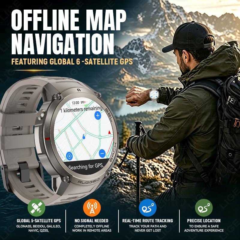 500mAh Battery GPS Offline Map - Korean Men Lifestyle reseña y precio