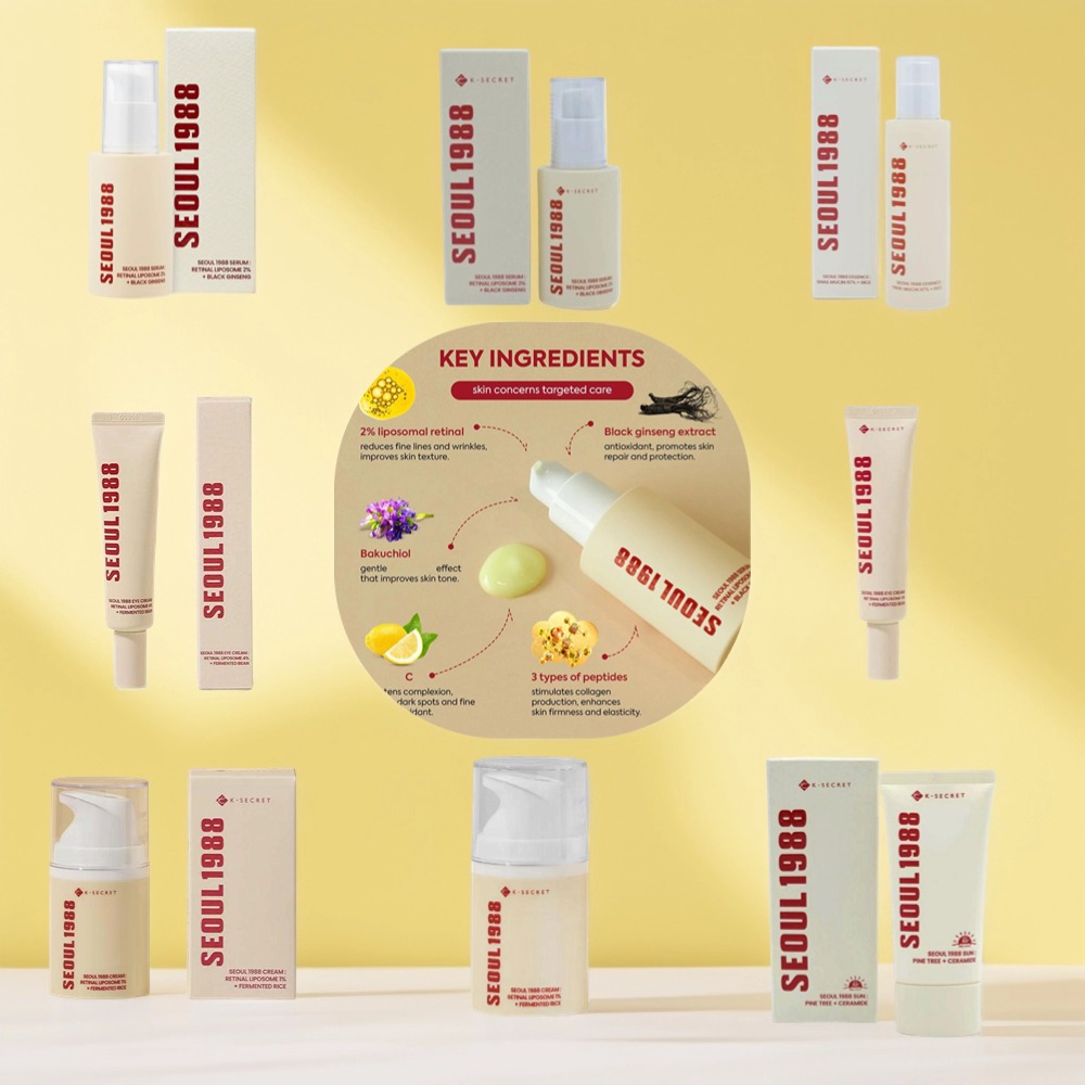 Korean Seoul 1988 Set Retinol  - Korean Skincare Routine reseña y precio