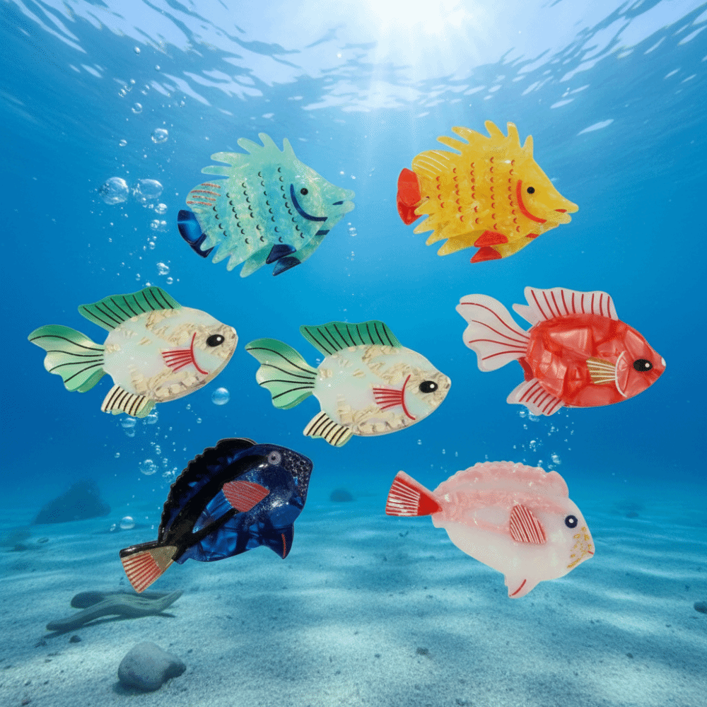 Goldfish Acetate Ocean Animal  - Korean Women Lifestyle reseña y precio