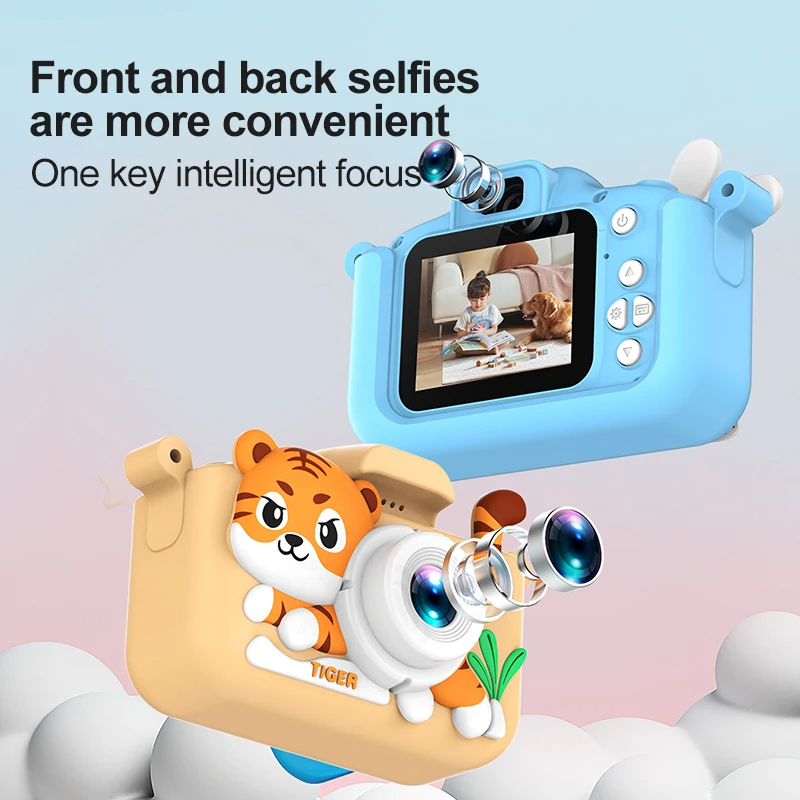 Kids Mini Camera Cartoon Tiger - Korean Boy Lifestyle reseña y precio