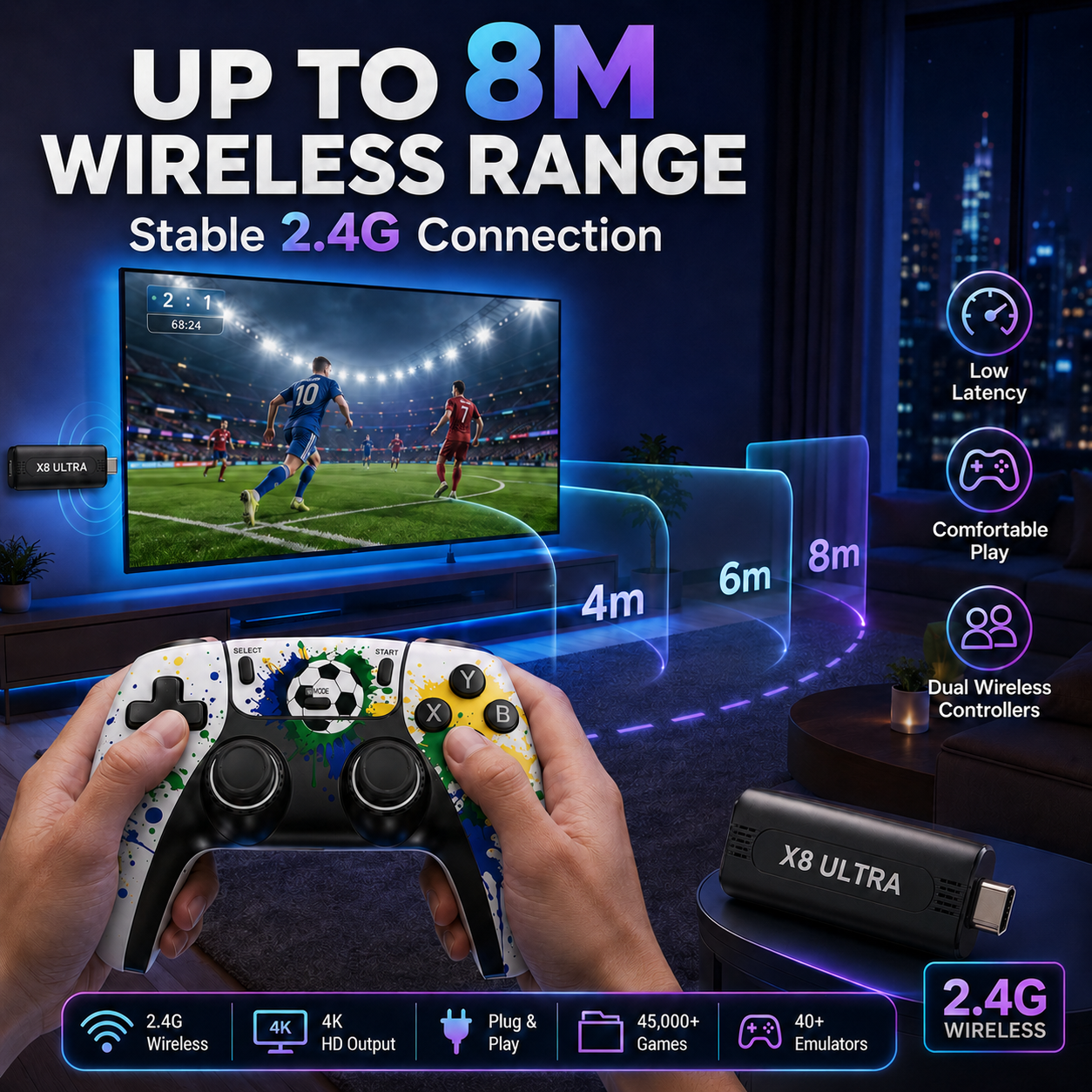 X8 Ultra 4K  Game Console 5000 - Traditional Korean Lifestyle reseña y precio