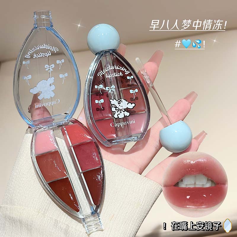 Korean Fashion Six-color Mirro - Lip Tint Korean reseña y precio