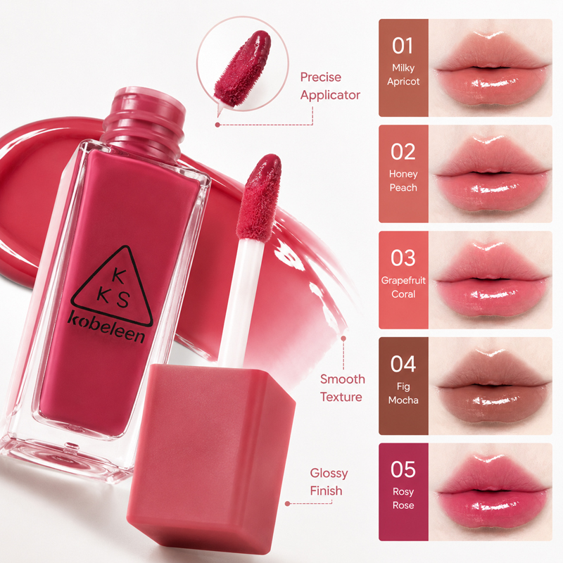 K-Beauty Juicy Glass Lip Gloss - Lip Tint Korean reseña y precio