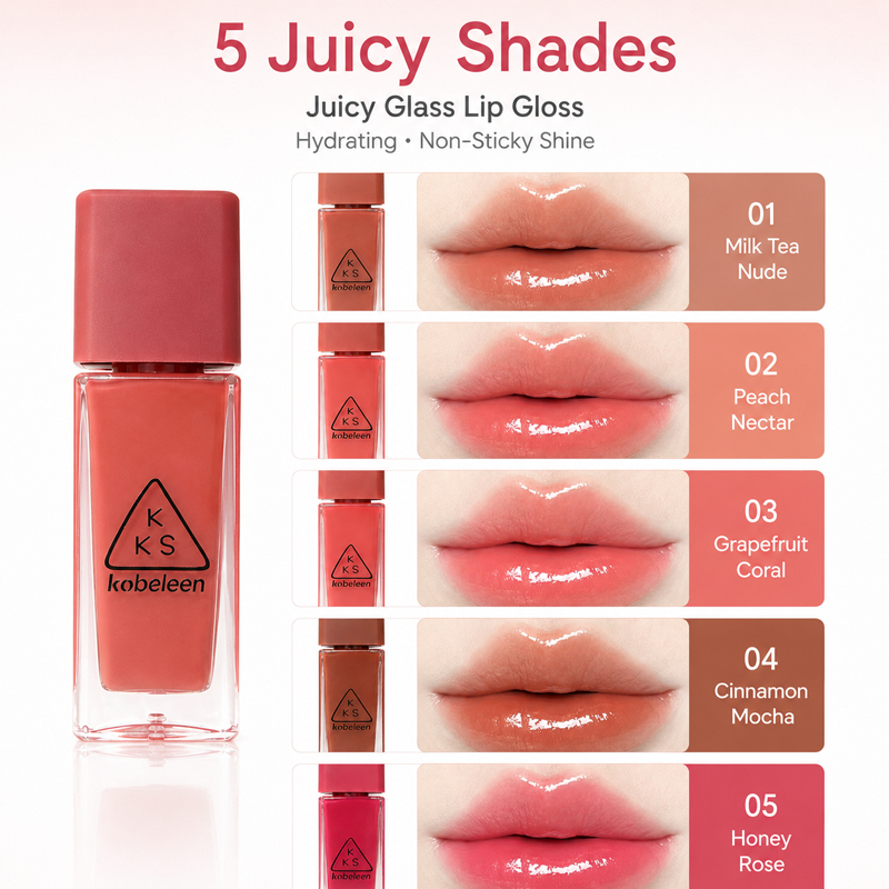 K-Beauty Juicy Glass Lip Gloss - Lip Tint Korean reseña y precio