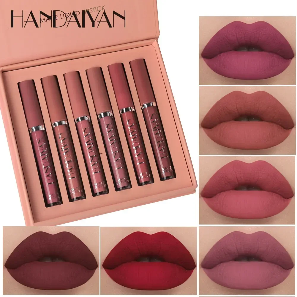 HANDAIYAN 6 PCS Lipstick Set M - Lip Tint Korean reseña y precio