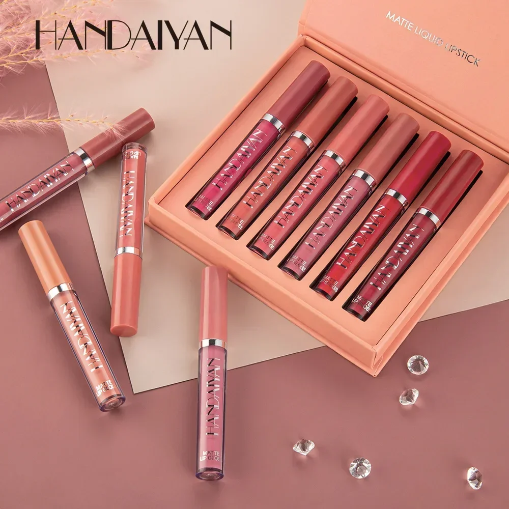 HANDAIYAN 6 PCS Lipstick Set M - Lip Tint Korean reseña y precio