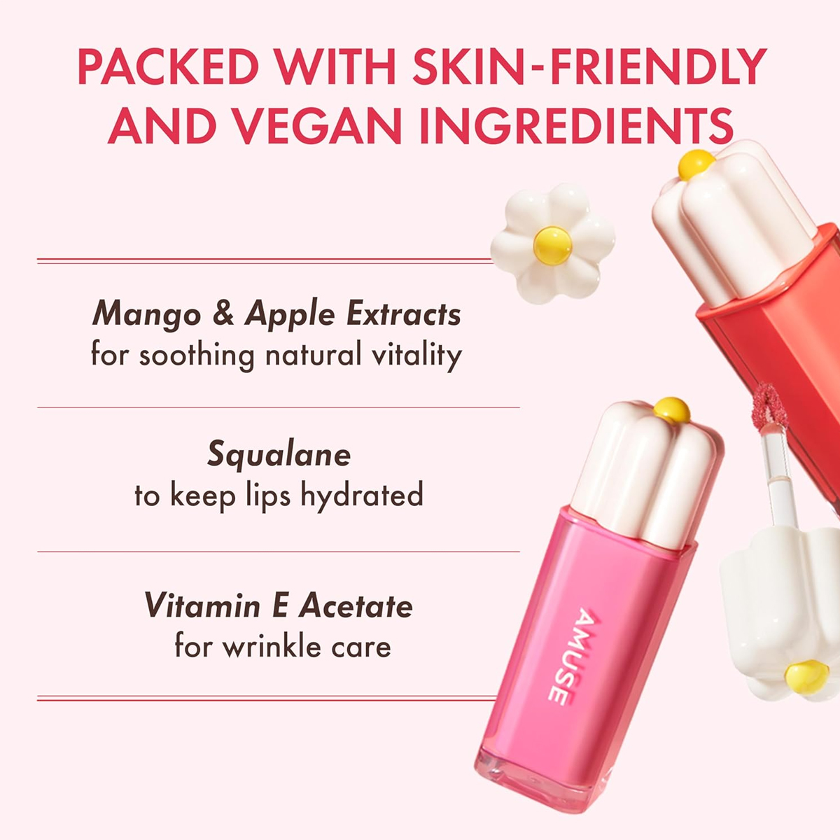 [ClearanceSale] AMUSE DEW TINT - Lip Tint Korean reseña y precio