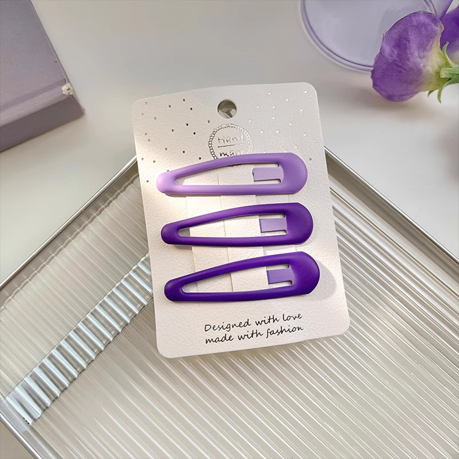 3PCS Sweet Style Headwear Pins - Lifestyle In Korean reseña y precio
