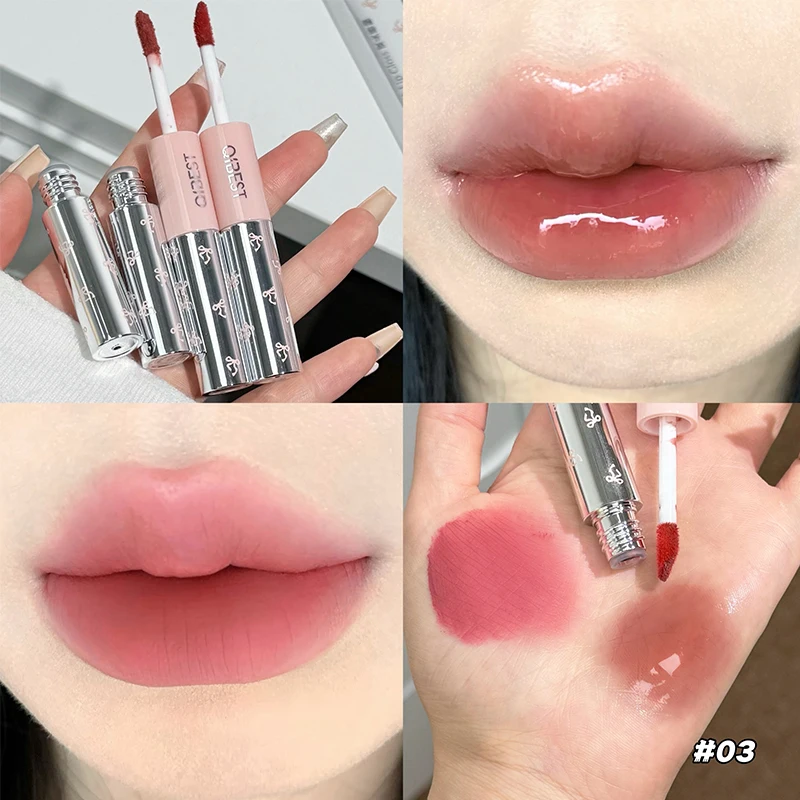 QIBEST Double Head Matte Velve - Lip Tint Korean reseña y precio