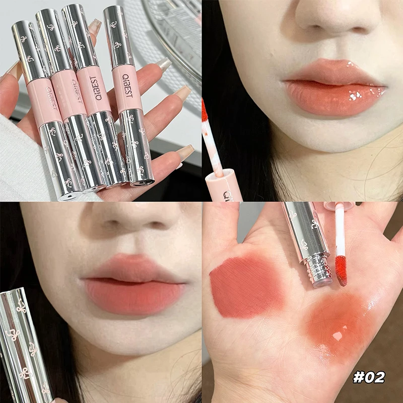 QIBEST Double Head Matte Velve - Lip Tint Korean reseña y precio