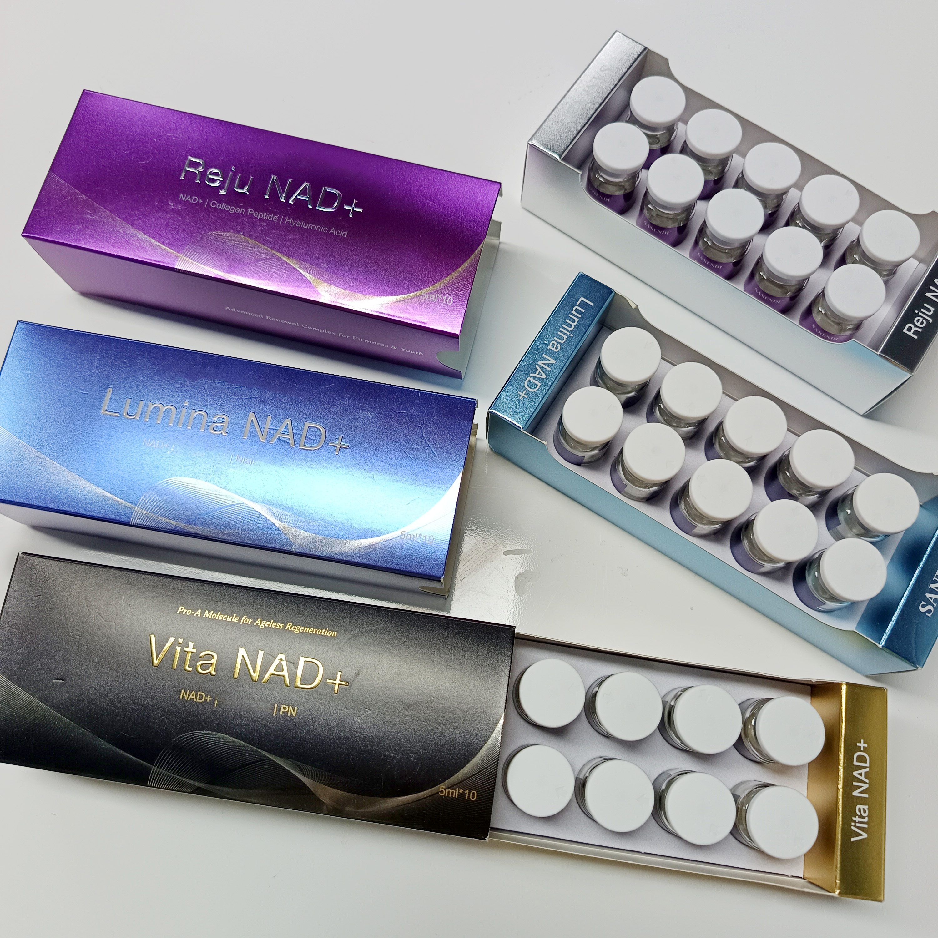 5 In 1 NAD+ Blue Copper Peptid - Korean Skincare Routine reseña y precio