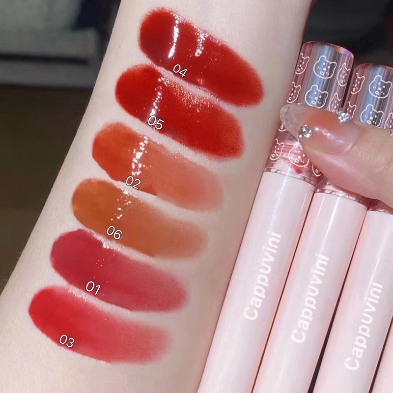 Korean Cherry Red Waterproof M - Lip Tint Korean reseña y precio