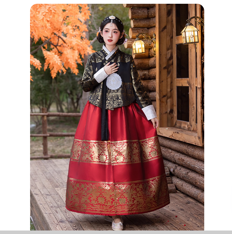 Ethnic style retro Hanbok temp - Lifestyle In Korean reseña y precio