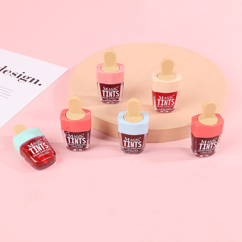 12Pcs Korea Fruit Lip Tint Ice - Lip Tint Korean reseña y precio