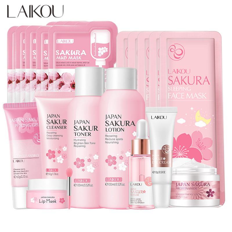 Sakura Facial Cleaner Korean F - Korean Skincare Routine reseña y precio