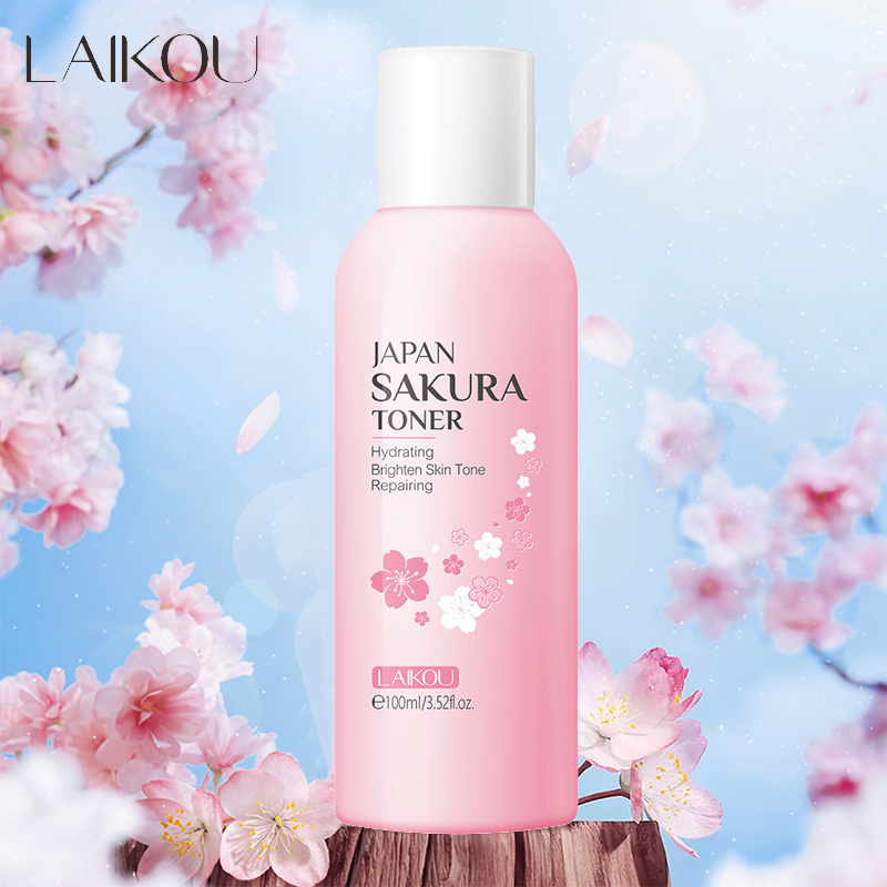 LAIKOU 8Pcs Sakura Facial Skin - Korean Skincare Routine reseña y precio