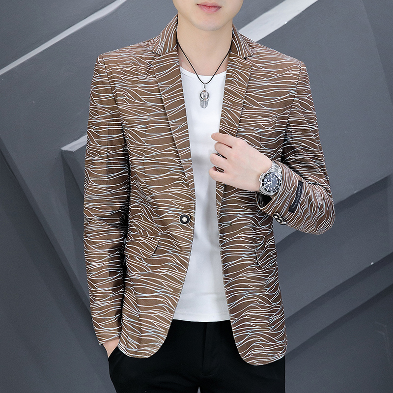 Slim Fit Short Men's Suit Jack - Lifestyle In Korean reseña y precio